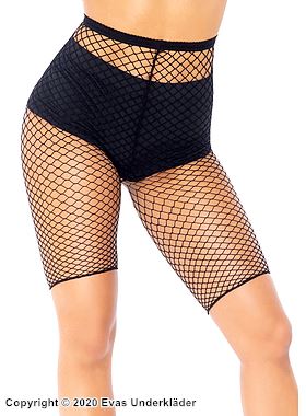 Sykkelshorts, nett, plus size